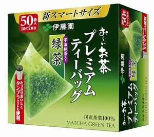 伊藤園 おーいお茶 プレミアムティーバッグ 宇治抹茶入り緑茶 1.8g ×50袋