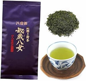 新茶 八女茶 茶葉 2023年産 熟成新茶 秘蔵八女 100g 袋詰 お茶 岩崎園製茶 九州 福岡 八女茶100％ 八十八夜頃摘み