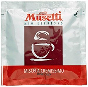 Musetti for De'Longhi (te long gi) Cafe Pod kremisimoMP150-CRm Sette .150 piece entering alabika kind 70%ro booster kind 30% Espresso 