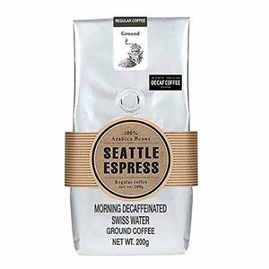 SEATTLE ESPREES REGULAR COFFEE シアトルエスプレスレギュラー コーヒー モーニングディライトディカフェ(カフェインレス) (粉)