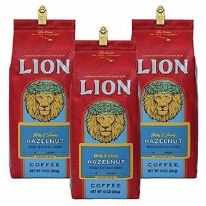 ( lion coffee ) hazelnut 283g×3 pack ( flour )