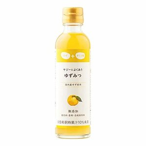 サジーによくあうゆずみつ フィネス 豊潤サジー ゆずシロップ オリゴ糖 無添加 200ml