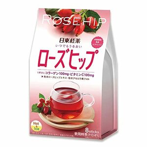 三井農林 日東紅茶 いつでもうるおいローズヒップ 8本×6個