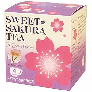  Japan green tea center tea btik sweet Sakura tea Sakura flower 8g ×2 piece tea bag 