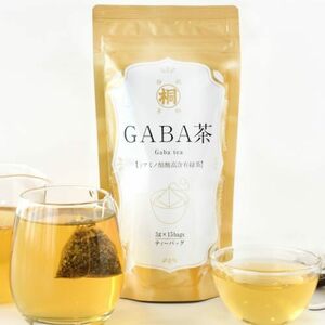 葉桐 プレミアム GABA 茶 ティーバッグ 3g×15個 静岡茶 日本茶 健康茶 煎茶
