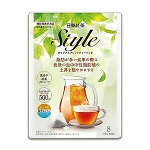三井農林 日東紅茶 Style(スタイル)オリジナルブレンドティーバッグ 8袋×3個