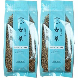 西製茶所 出雲地方産麦茶 丸粒タイプ 400g×2袋