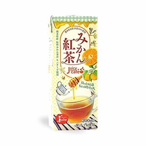 juicy ジューシー みかん紅茶 200ml×24本