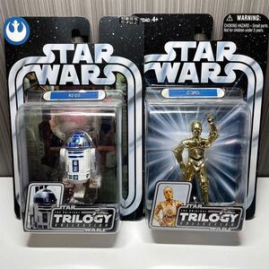 【未開封】ハズブロ STAR WARS TRILOGY C-R2-D2 & C-3PO / 検 スターウォーズ ブラックシリーズ ケナー 3.75 ベーシック トリロジー