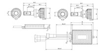 RG パワーLEDヘッドバルブ プレミアムモデル ヘッドライト ハイビーム用 HB3 6500K エクストレイル T31系 H19.8～H22.6 純正HB3/D2S/H8_画像2