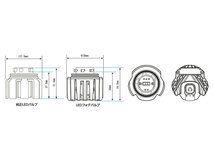 RG レーシングギア 純正LED交換用フォグバルブ L1B 6000K ホワイト GRカローラ GZEA14H R4.12～ 純正LED/LED (L1B)_画像2
