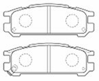 RG レーシングギア パワーディスクブレーキパッド タイプSS リア用 インプレッサ GC8 H8.9～H9.8 EJ20 WRX-STi フロント4ポットキャリパー_画像2