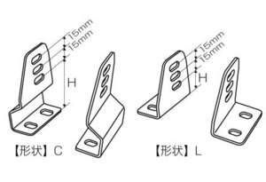 JURAN ジュラン シートレール サイドブラケット JRS-SBVRH VRZ(-H)/VGZ(-H)用 350374