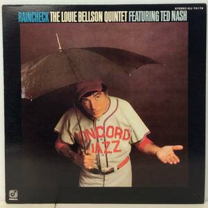 JAZZ/LOUIE BELLSON(Ds) Feat. TED NASH/ RAINCHECK (LP) 国内盤 (n237)