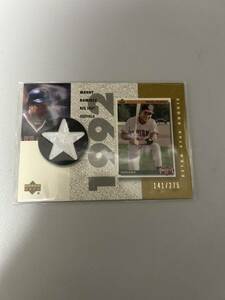 MANNY　RAMIREZ　RED　SOX　Jersey　card マニーラミレス　2002