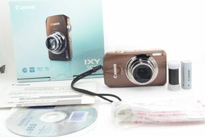 【ジャンク】キヤノン CANON IXY イクシー 50S ブラウン コンパクトデジタルカメラ コンデジ #L020