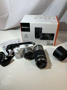 SONY ソニー α6000デジタルカメラ　レンズセット　515-0107-02-1-0107-0-3-0