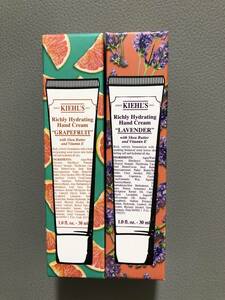 KIEHL'S ハンドクリーム　ラベンダー＆グレープフルーツ2本セット　キールズ　専用出品