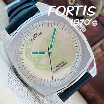 【1円スタート】■カッコイイ!美品■フォルティス/FORTIS/アンティークウォッチ/手巻きメンズ腕時計/1970’sビンテージ/金/銀/ゴールド/蛇_画像1