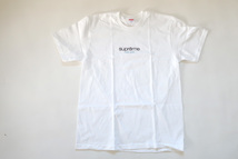 (XL)Supreme Classic Logo TeeシュプリームクラッシックロゴTシャツ白_画像1