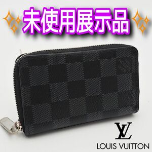 LOUIS VUITTON ルイヴィトン ダミエ グラフィット ジッピー コインパース コインケース 財布 ヴィトン