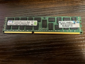 samsung 8GB 2Rx4 PC3-10600R サーバー用メモリー　1枚