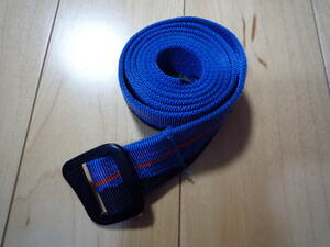 PATAGONIA（パタゴニア）FRICTION BELT（フリクション・ベルト）FITZ ROY BEIT BLACK☆59179☆青色×黒色☆フリーサイズ