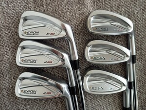 美品 EPON AF-303 K's 6001 SYB T100 6～ PW,AW 6本セット