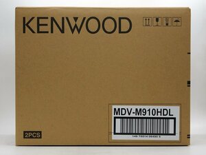 ★1スタ！【未使用品/2台セット】Kenwood ケンウッド MDV-M910HDL 9V型 彩速 カーナビ Mシリーズ 大画面モデル m5-34240 m_e