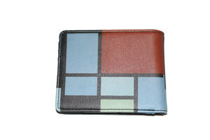 The Metropolitan Museum Art × Mondrian Composition Bifold Wallet 財布