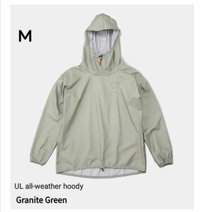 山と道　UL all weather Hoody Granite Green M 新品　