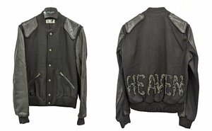 定価157万 世界で数十着 本物保証 新品未使用 SAINT LAURENT サンローラン レザージャケット HEAVEN LEATHER JACKET テディージャケット