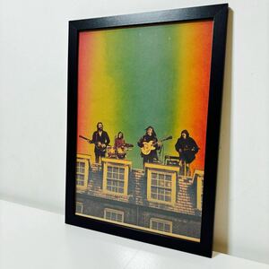 【黒額付きポスター】ビートルズ The Beatles ルーフトップ 16
