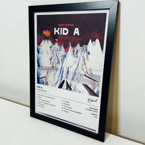 【黒額付きポスター】レディオヘッド Radiohead Kid A