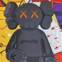 【白額付きポスター】KAWS(カウズ)14 ベアブリック(A4サイズ)_画像3