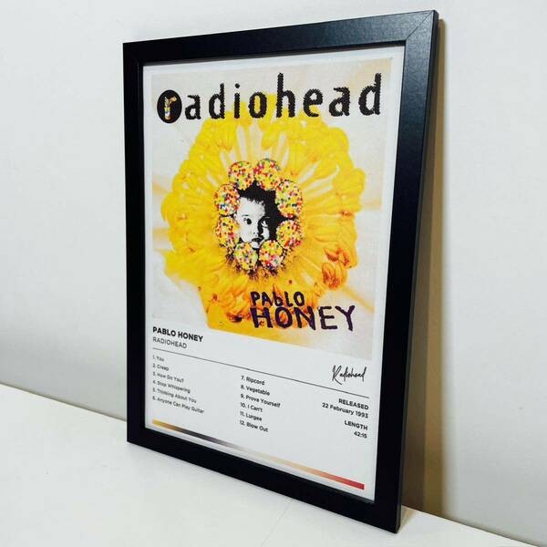 【額付きポスター】レディオヘッド Radiohead Pablo Honey