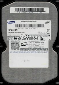 SAMSUNG SP2514N 250GB ATA/IDE 7200rpm