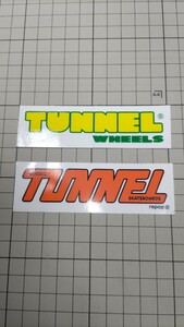 ビンテージ　トンネル　Tunnel　ウィール　オールドスクール　ステッカー　スケート　クラシック　レトロ　希少　レア　デッドストック　