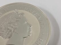 2007年 オーストラリア 30ドル銀貨 純銀 1kg クッカバラ カワセミ_画像6