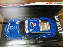 スパークモデル 1/43 2023年 マレリ インパル Z スーパーGT GT500 #1 平峰一貴/B.バゲット_画像6