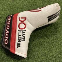 【新品】オデッセイ ホワイトホット オージー 純正 パター ヘッドカバー ブレード ピン #1 赤 黒 白 ODYSSEY WHITE HOT OG BLADE 5520131_画像2