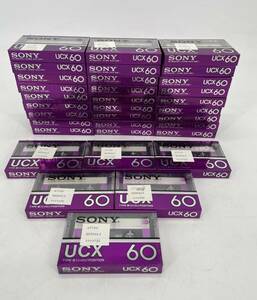 □M31【未使用】SONY ソニー カセットテープ 大量まとめ 33本 UCX60 TYPEⅡPOSITION ハイポジション 60分