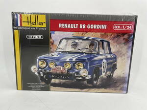 □M128【未開封】Heller エレール 1/24 RENAULT R8 GORDINI ルノーゴルディーニ (HEL80700) プラモデル