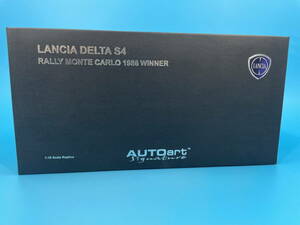 □M2 AUTOart 1/18 ランチア デルタS4 LANCIA DELTA S4 モンテカルロラリー 1986 優勝