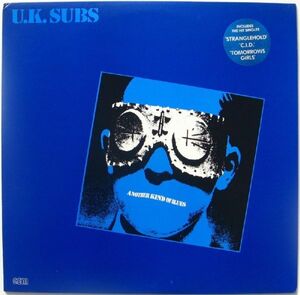 英パンク　U.K. Subs　LP Another Kind of Blues ブルー・ビニル 1979年