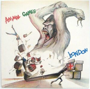 英パンク・バンド　ロンドン　LP　Animal Games　1978年