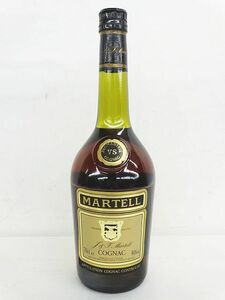 未開栓 古酒 MARTELL マーテル VS 700ml 40% ブランデー特級 コニャック (尾)