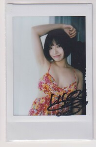 チェキ 石原希望 (いしはらのぞみ) 直筆 サイン Ishihara Nozomi Autograph Cheki Photo AUTO 3 検索# 写真 JUICY HONEY ジューシーハニー