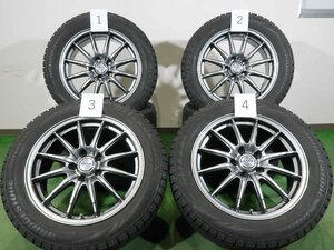 4本 ZACK 17インチ 7J +38 5H 114.3 スタッドレス ブリヂストン ブリザック VRX 215/55R17 レクサス ES HS トヨタ カムリ 70 クラウン 220