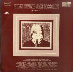 A00549062/LP/ Art Shapiro/Pee Wee Russell/Joe Marsalaほか「Great Swing Jam Sessions Volume 1」